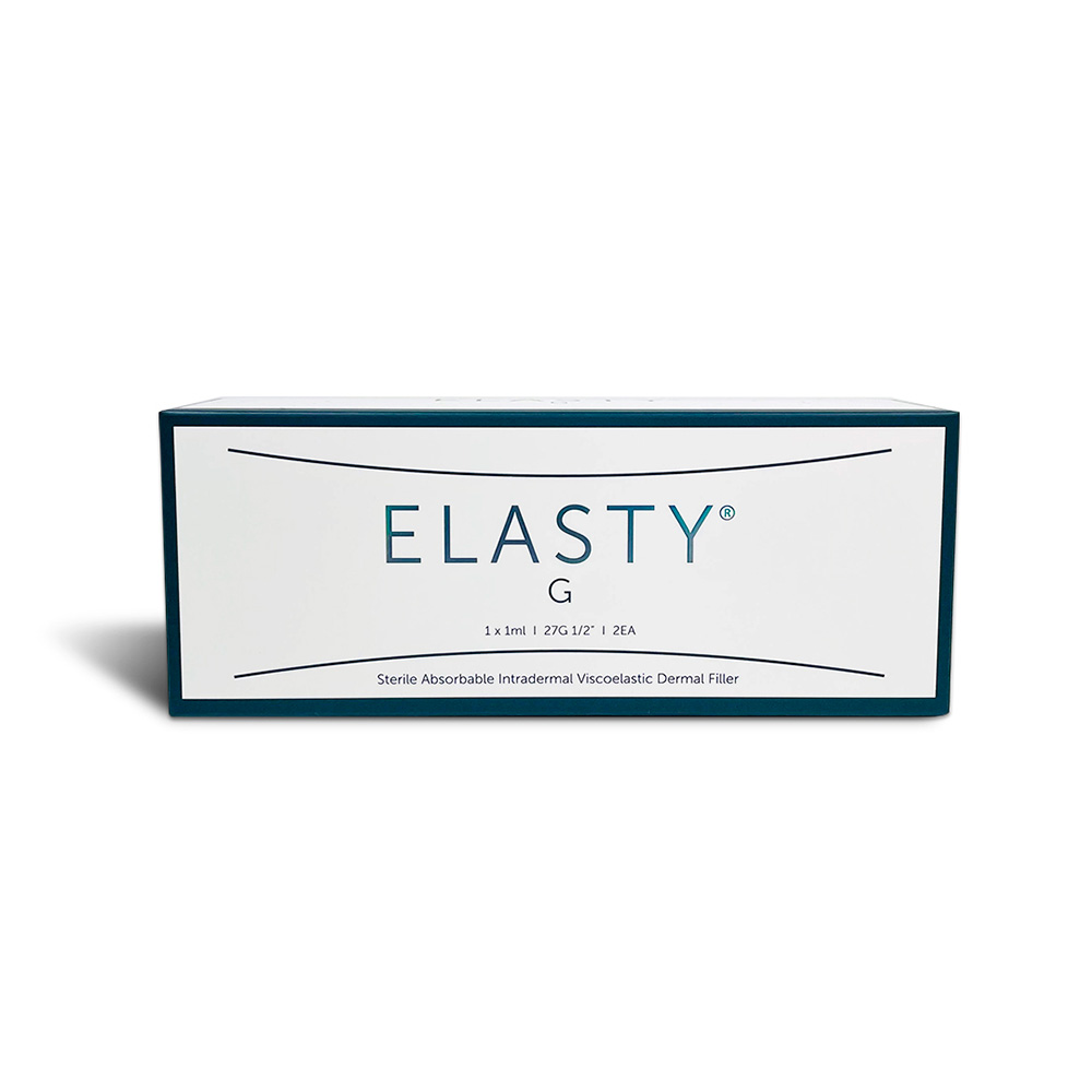 Elasty G filler acido ialuronico per riempimento rughe profonde e volumizzazione viso 2x1 ml