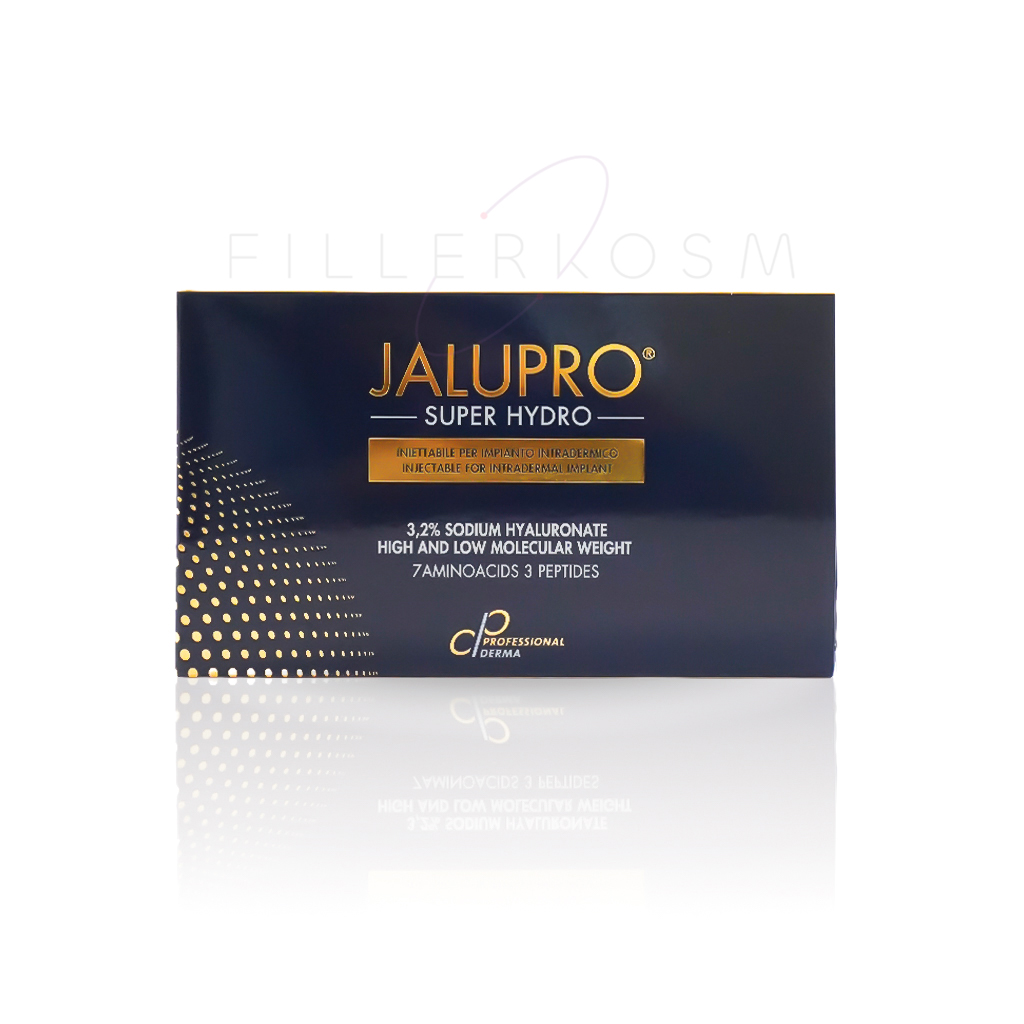 Jalupro Super Hydro skin booster injectable moisturises and regenerates skin elasticity and tone 2.5 ml