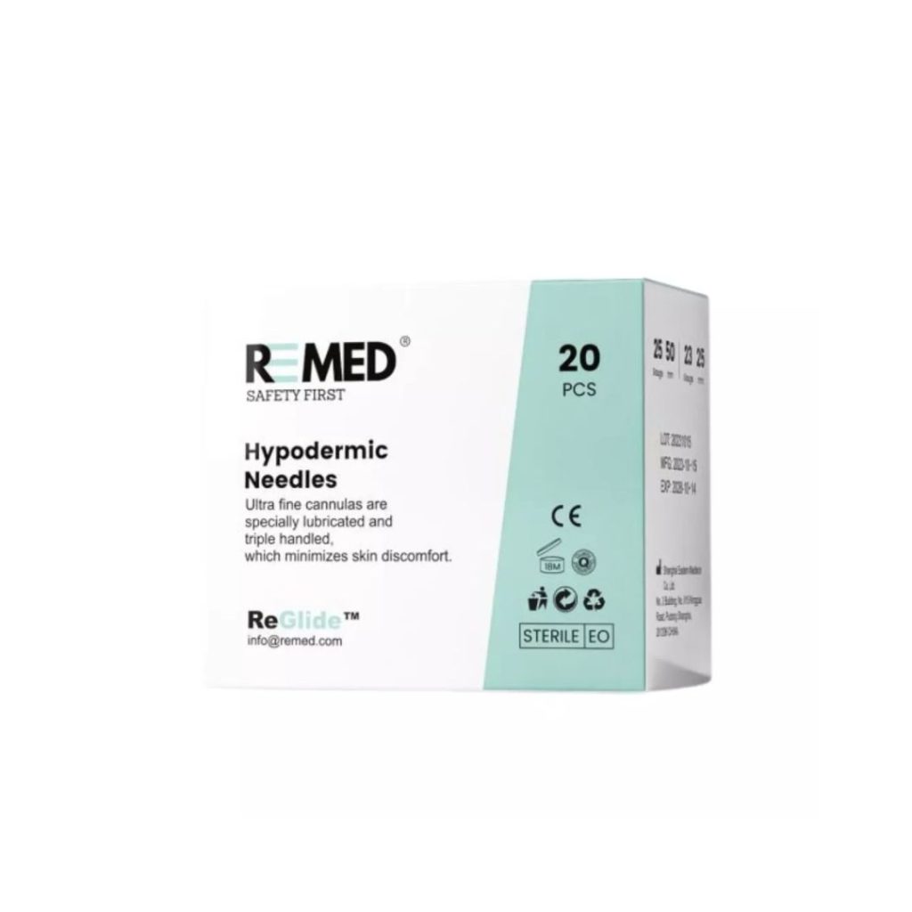 Remed Cannula per filler e infiltrazioni 25Gx50mm