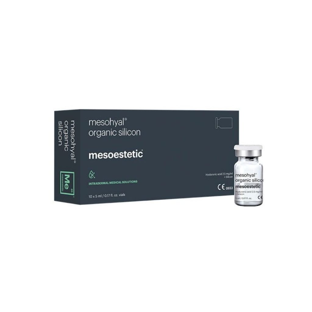 MESOHYAL ORGANIC SILICON regenerating intradermal treatment to restructure skin and prevent signs of ageing 10x5ml