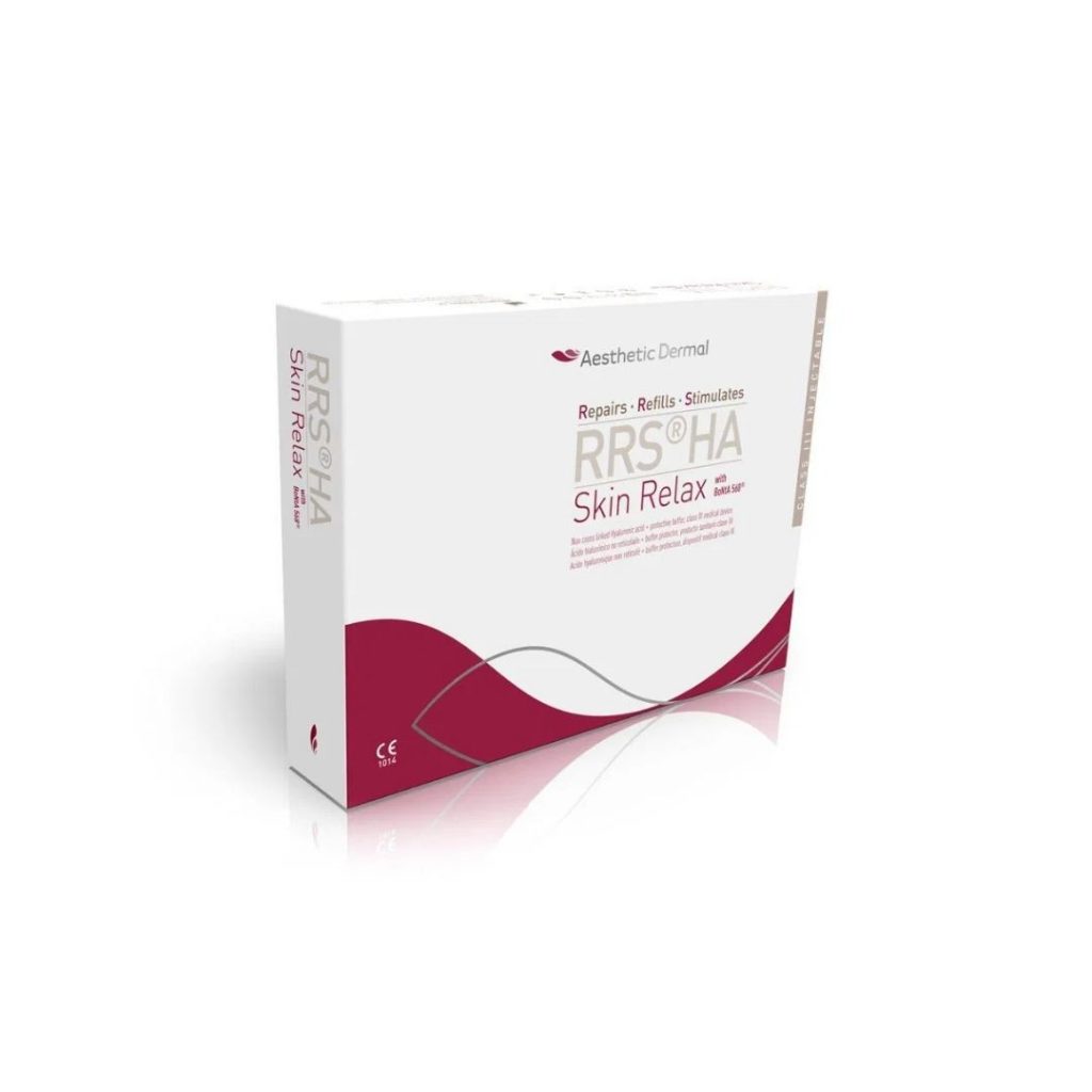 RRS HA Skin Relax with BoNtA 568 trattamento iniettabile anti‑age rilassante per rughe mimiche 6x3 ml