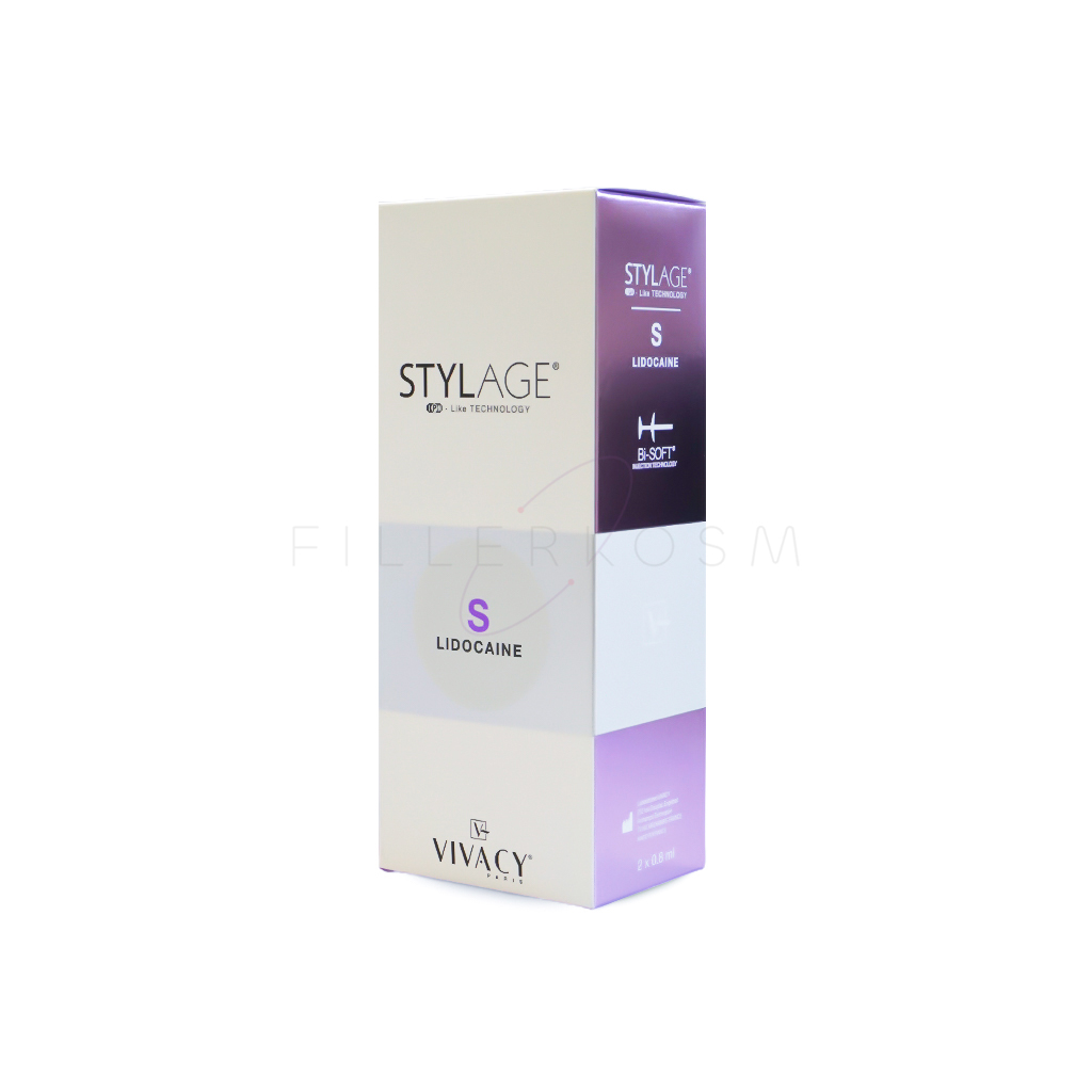 STYLAGE S BI-SOFT LIDOCAINE filler acido ialuronico per rughe fini e idratazione siringa 0,8 ml