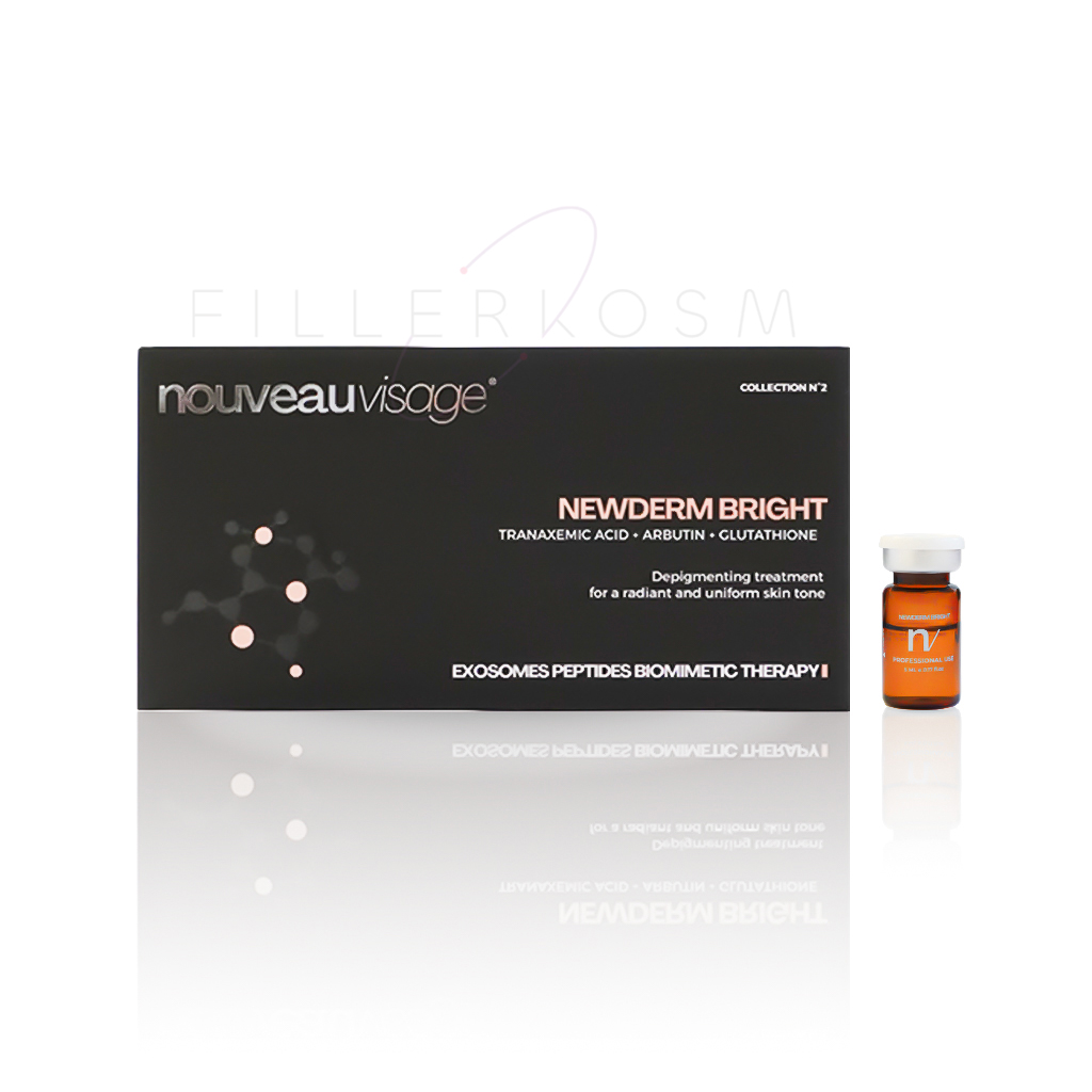 Newderm Bright trattamento uniformante e illuminante per macchie iperpigmentazione e tono pelle 4x5 ml