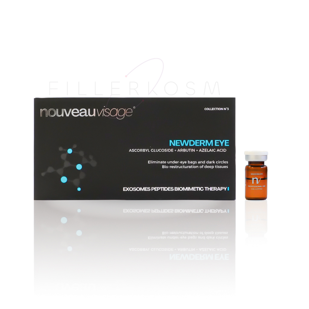 Newderm Eye trattamento contorno occhi riduce occhiaie borse e rughe 4x5 ml