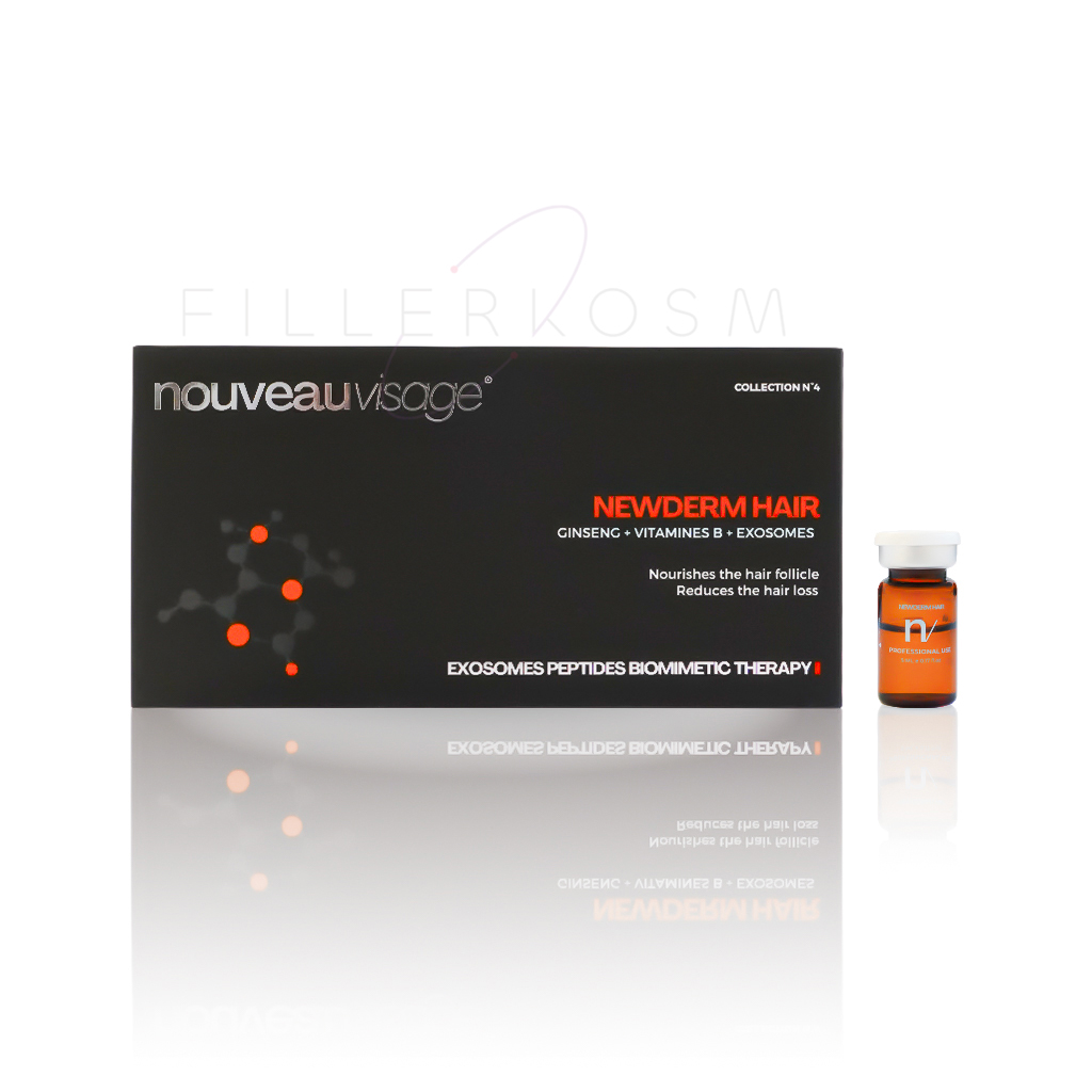 Newderm Hair trattamento rinforzo crescita capelli e cuoio capelluto fiale 4x5 ml